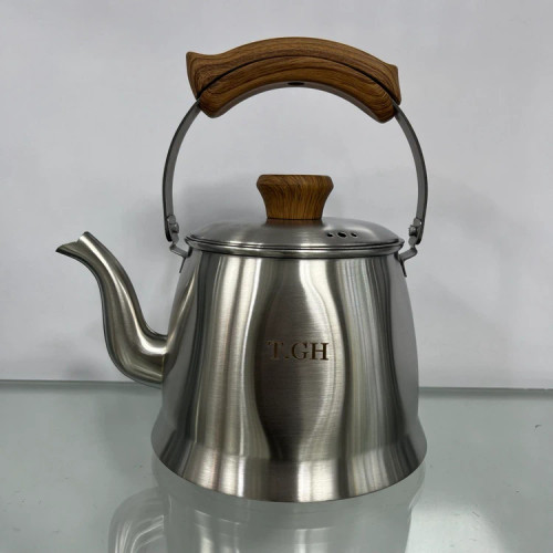 کتری لوله دار قیطاسی 2.5 لیتر مدل 30207 دسته چوب