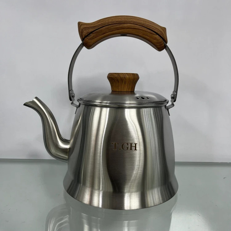 کتری لوله دار قیطاسی 2.5 لیتر مدل 30207 دسته چوب
