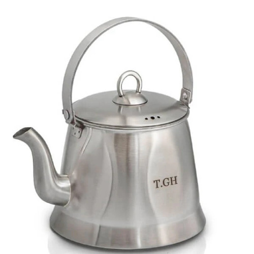 کتری لوله دار قیطاسی 2.5 لیتری مدل 302000 مات کف چدن