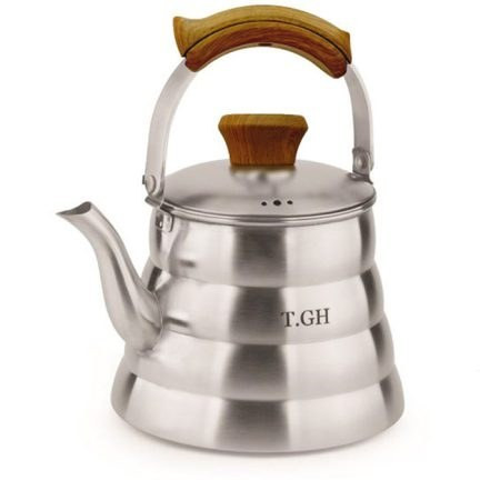 کتری لوله دار قیطاسی 2.5 لیتر مدل 30607 دسته چوب مات