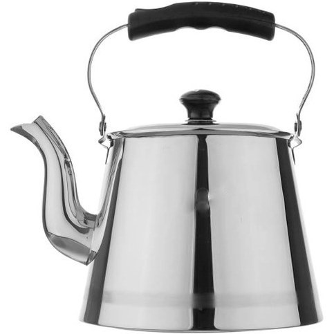 کتری لوله دار قیطاسی 3 لیتری مدل 30806 براق کف چدن