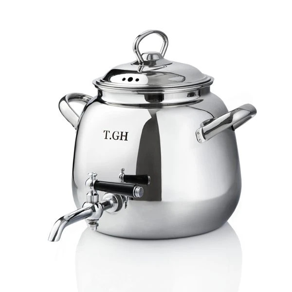 کتری شیردار قیطاسی 3.5 لیتری مدل 4001 براق