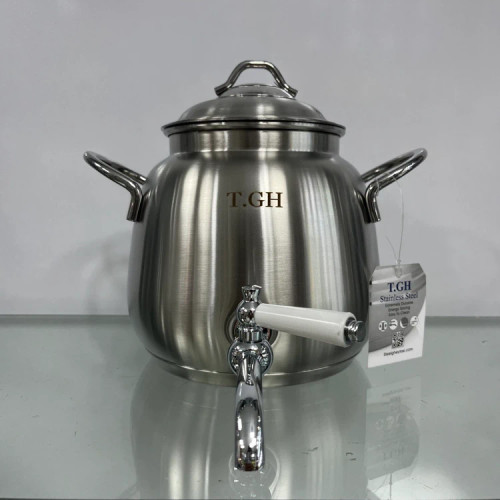 کتری شیردار قیطاسی 3.5 لیتر مدل 4004 کف چدن