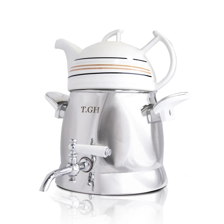 کتری قوری قیطاسی 3.5 لیتری 4020 مات کف چدن