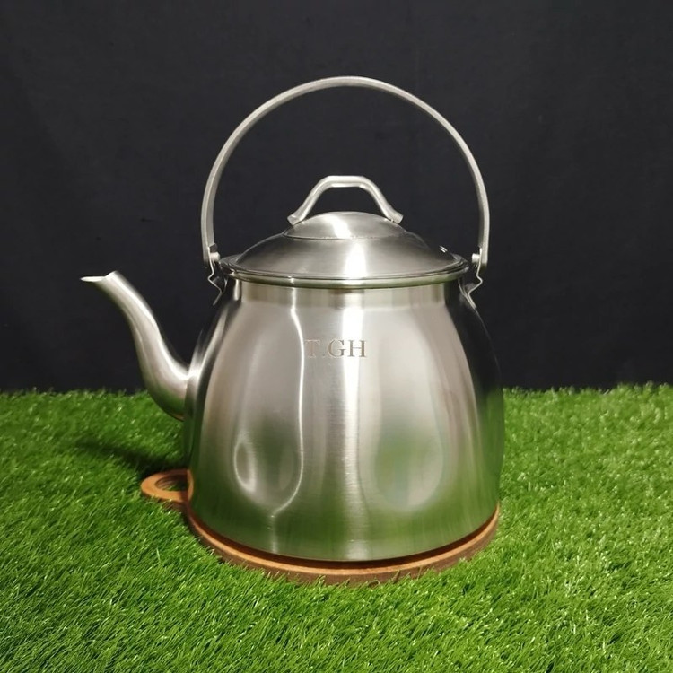 کتری لوله دار قیطاسی مدل 50000 مات کف چدن