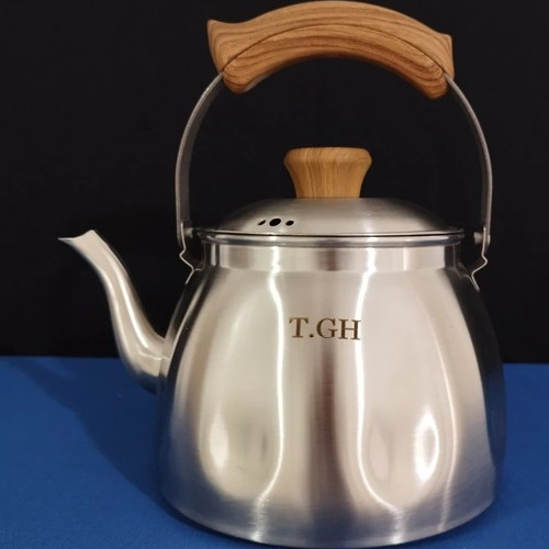 کتری لوله دار قیطاسی 3.5 لیتری مدل 5008 مات کف چدن