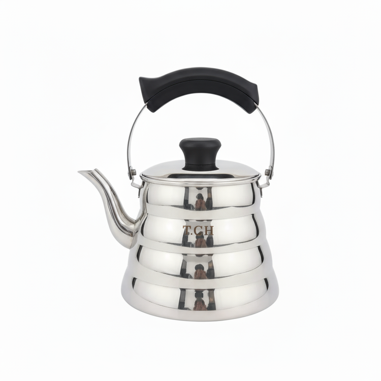 کتری لوله دار قیطاسی 2.5 لیتر مدل 30606 کف چدن