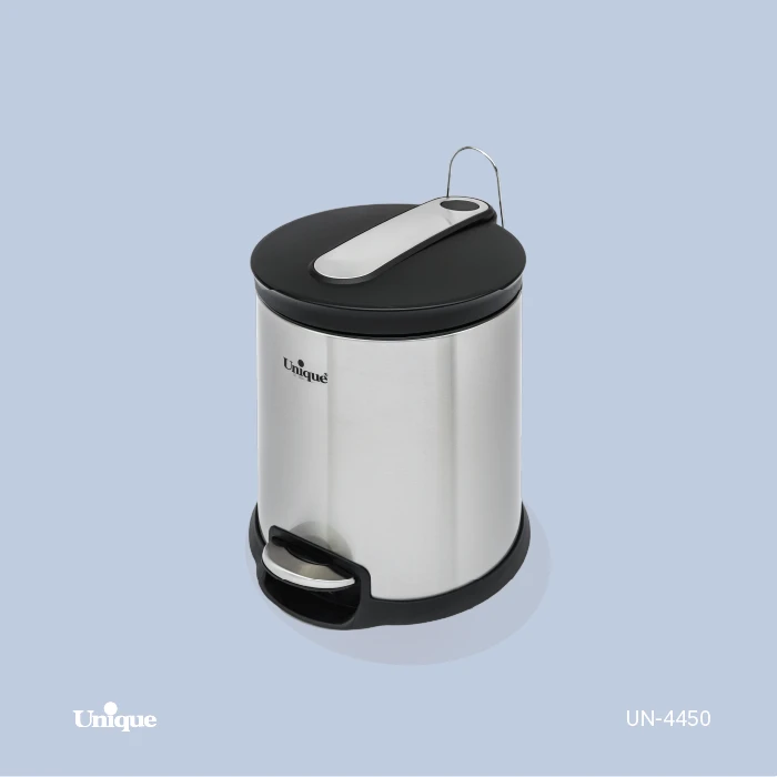 سطل زباله 14 لیتر استیل یونیک مدل 4450
